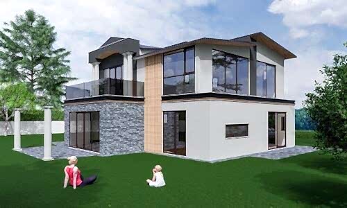 3 boyutlu dış cephe